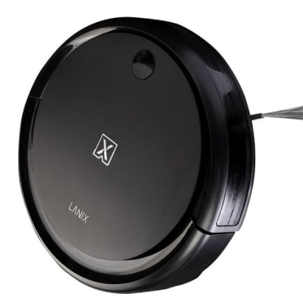 Robot Limpiador Lanix LXCRG 350x80mm Giroscopio 90-100min Limpieza WiFi 24GHz Sensores Obstáculos y Caída
