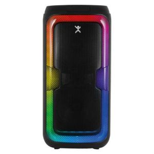 Bafle Perfect Choice Joy 8" Inalámbrica Batería 3600 Mah Iluminación Rgb Con Micrófono Color Negro Mccbocab188