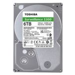 64417 - Disco Duro Toshiba S300 Surveillance 3 5" 6TB SATA 6 Gbit/s 256MB Caché para Videovigilancia