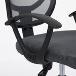 Silla-Secretarial-Nextep-de-Altura-Ajustable-Tela-Gris-Base-Giratoria