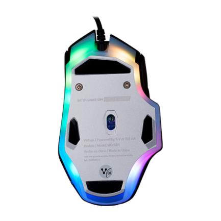 64488 - Mouse Vorago Start The Game MO-504 Iluminación RGB Software Configurable Hasta 6400dpi USB Negro
