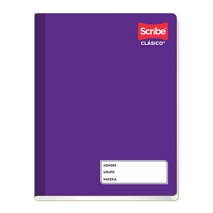 CUADERNO SCRIBE FRANCES C7 100 HJS pasta semirigida