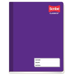 Cuaderno Scribe Frances C7 100 Hjs Pasta Semirigida Scpcuaab086
