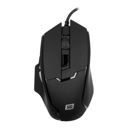 64487 - Mouse Vorago Start The Game MO-504 Iluminación RGB Software Configurable Hasta 6400dpi USB Negro