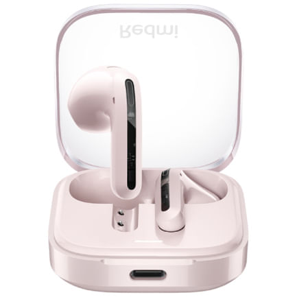 Audífonos Xiaomi Redmi Buds 6 Active BT 54 10m Alcance Rosa