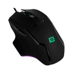 64490 - Mouse Vorago Start The Game MO-504 Iluminación RGB Software Configurable Hasta 6400dpi USB Negro