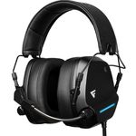 DIADEMA GAME FACTOR HSG550 CONEXION POR USB / MICROFONO AJUSTABLE / SURROUND 71 /  NEGRO