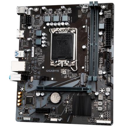 66950 - Tarjeta Madre Gigabyte H610M K 2xDDR4 64GB 3200Mhz PCIe 4 0 M 2 1xHDMI S 1700 12th 13th Gen mATX