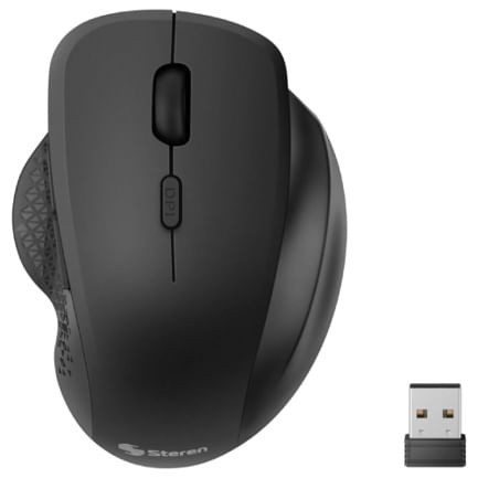 Mouse Inalámbrico Recargable 600/800/1200 DPI 24GHz Alcance 10m