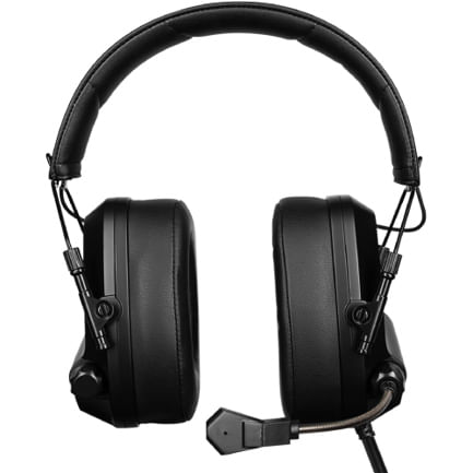 DIADEMA GAME FACTOR HSG550 CONEXION POR USB / MICROFONO AJUSTABLE / SURROUND 71 /  NEGRO