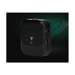 KIT 2 MICROFONOS VORAGO LAVALIER GAME FACTOR MCL650 USB C 24GHz ULTRA BAJA LAT CANC DE RUIDO NEGRO