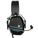 DIADEMA GAME FACTOR HSG550 CONEXION POR USB / MICROFONO AJUSTABLE / SURROUND 71 /  NEGRO