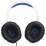 68008 - Audifonos JBL para Juegos con Cable de 3 5 mm Q100 para PlayStation Color Blanco