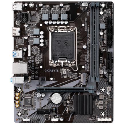 66946 - Tarjeta Madre Gigabyte H610M K 2xDDR4 64GB 3200Mhz PCIe 4 0 M 2 1xHDMI S 1700 12th 13th Gen mATX