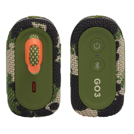 Altavoz Bluetooth Portatil JBL GO 3 con Bateria de 5 horas y Resistente al Agua Color Camuflaje