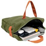 67185 - MOCHILA VORAGO BP-301 VINTAGE DOBLE USO LAPTOP 15 6 VERDE