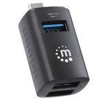 67866 - HUB Manhattan USB-C 3 Ptos A