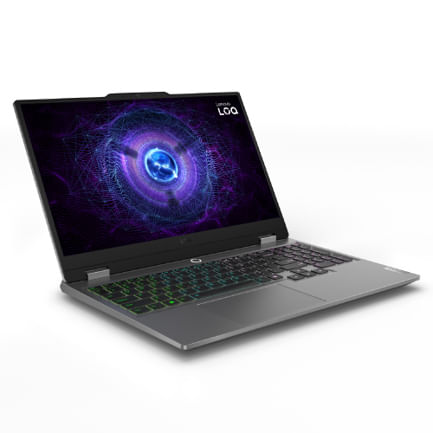 Laptop Gamer Lenovo LOQ 15IAX9 156 1920x1080 Full HD Intel Core i5-12450HX NVIDIA GeForce RTX 4050 16GB 1TB SSD Windows 11 Home