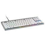 Teclado Logitech G515 TKL Wired Gaming  USB Color Blanco