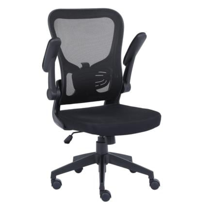 Silla-ejecutiva-Nextep-de-altura-y-Descansabrazos-Ajustable-Reclinable-Tela-Malla-Negro-y-Base-Giratoria