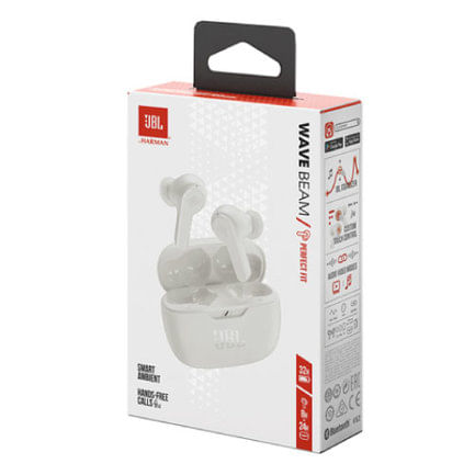 Audifonos Inalambricos JBL Vibe Beam 2 Color Blanco