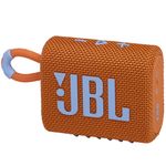 Altavoz JBL Portátil Bluetooth GO 35 Horas de Batería y Resistente al agua Color Naranja