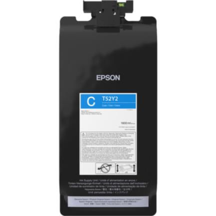 Tinta Epson UltraChrome T52Y XD3 Alta Capacidad 16L Color Cian