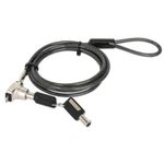 Candado Manhattan para Laptop Nano llave 15m gris