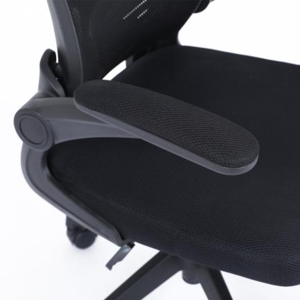 Silla-ejecutiva-Nextep-de-altura-y-Descansabrazos-Ajustable-Reclinable-Tela-Malla-Negro-y-Base-Giratoria