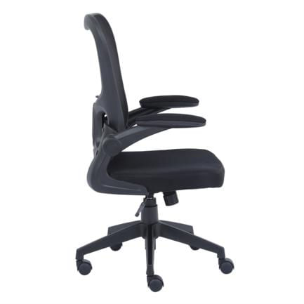 Silla-ejecutiva-Nextep-de-altura-y-Descansabrazos-Ajustable-Reclinable-Tela-Malla-Negro-y-Base-Giratoria