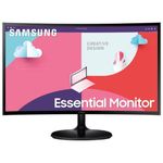 Monitor Samsung LED 27" Curvo Panel VA FHD Resolución 1920x1080