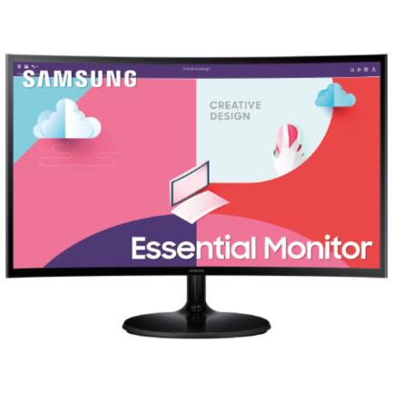 Monitor Samsung LED 27" Curvo Panel VA FHD Resolución 1920x1080