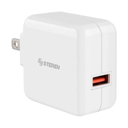 CARGADOR STEREN QUICK CHARGE 30 1PUERTO D/CASA