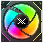Kit Gamer 3 Ventiladores Xzeal XZ1115 ARGB 25dB 1200RPM 120mm Negro