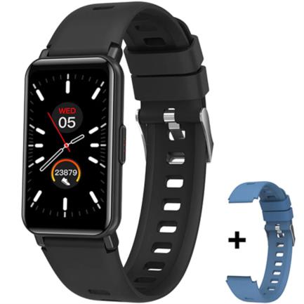 Smart Watch Argomtech Skeiwatch B20 Pantalla IPS de 145" IP68 Resolución 172x320p 2 Correas Incluidas Negro y Azul