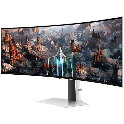 Monitor Samsung Curvo Oled Gamer 49" Resolucion 5120x1440 Panel Oled
