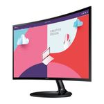 Monitor Samsung LED 27" Curvo Panel VA FHD Resolución 1920x1080