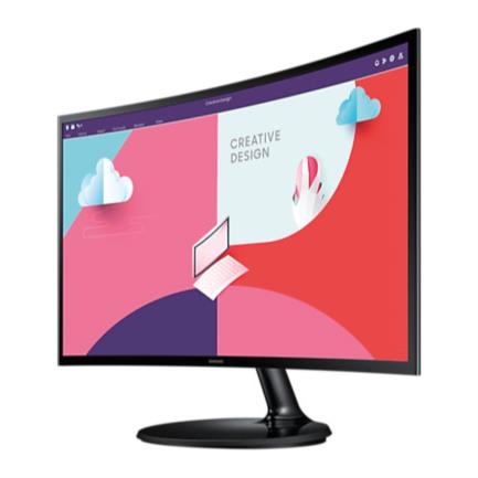 Monitor Samsung LED 27" Curvo Panel VA FHD Resolución 1920x1080