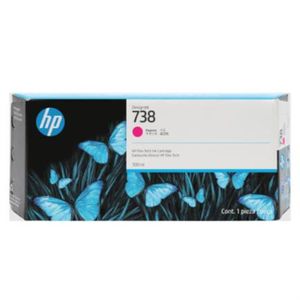 Tinta Hp Designjet 738 300Ml Color Magenta Hpctifab393
