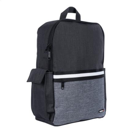 68805 - BACKPACK TECH ZONE GLAD NEGRO PORTALAPTOP 15 6 PULGADAS CONECTOR USB EXTERNO CIERRES METALICOS AUTORREPARABLES