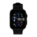 Smart Watch Vorago SW-500 Cuadrado IP67 Bluetooth Pantalla AMOLED 178" Táctil Negro 3 Extensibles