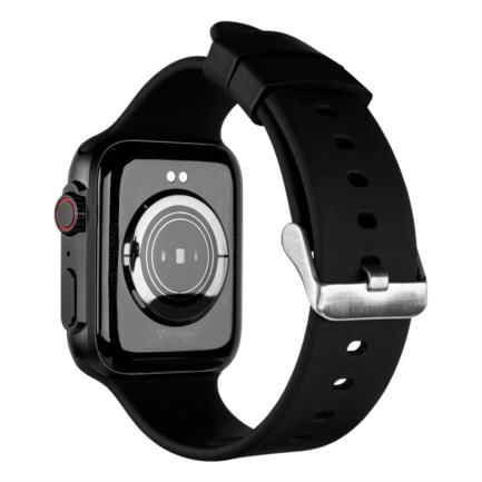 Smart Watch Vorago SW-500 Cuadrado IP67 Bluetooth Pantalla AMOLED 178" Táctil Negro 3 Extensibles