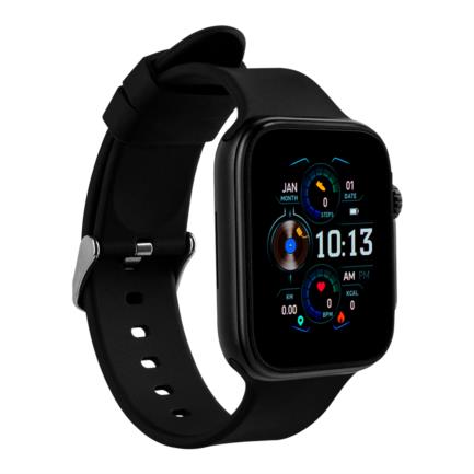 Smart Watch Vorago SW-500 Cuadrado IP67 Bluetooth Pantalla AMOLED 178" Táctil Negro 3 Extensibles