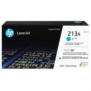 Tóner Hp Original Laserjet 213A Láser Rendimiento 3000 Páginas Color Cian Hpctonab525