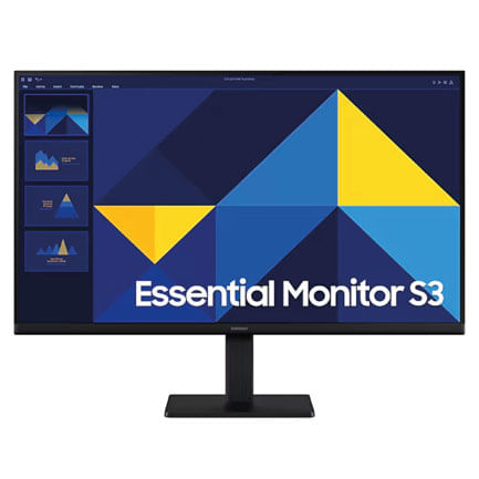 Monitor Samsung  Essential 27 pulgadas S3 S30GD FHD IPS PLANO 100HZ
