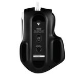Mouse Game Factor MOG602 Click Láser Pixart 3370 19000 dpi 8 Botones Iluminación RGB Color Negro