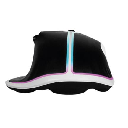 Mouse Game Factor MOG602 Click Láser Pixart 3370 19000 dpi 8 Botones Iluminación RGB Color Negro