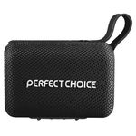 BOCINA PORTATIL PERFECT CHOICE INALAMBRICA SUGARY - NEGRO