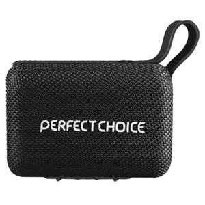 Bocina Portatil Perfect Choice Inalambrica Sugary - Negro Mccbocab197