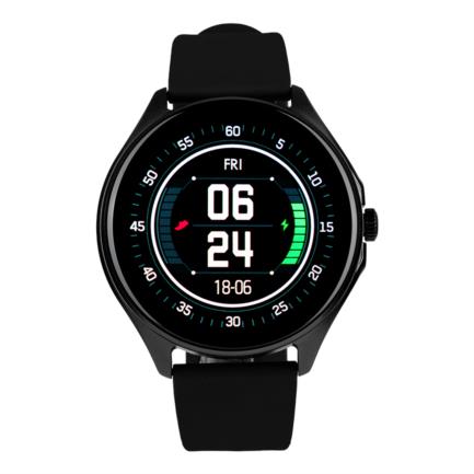 Smart Watch Vorago SW-505 Redondo IP67 Bluetooth Pantalla AMOLED 143"  Táctil Negro 2 Extensibles